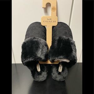 Coach slippers